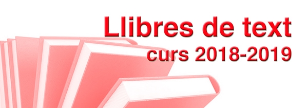Llibres de text 2018-2019