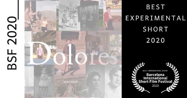 L’antiga alumna Carla Miró guanya el premi del Barcelona International Short and Vídeo pel documental Dolores