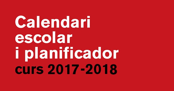 Calendari Escolar 2017-2018