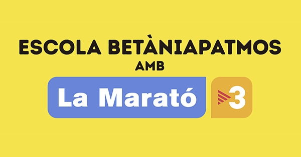 L’Escola BetàniaPatmos col·labora un any més amb la Marató de TV3
