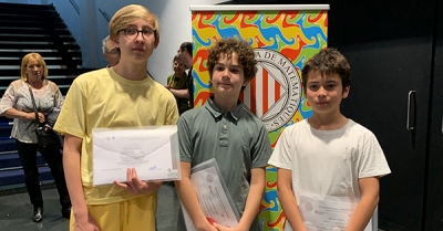 Excel·lent participació de l’Escola als Premis Cangur 2023