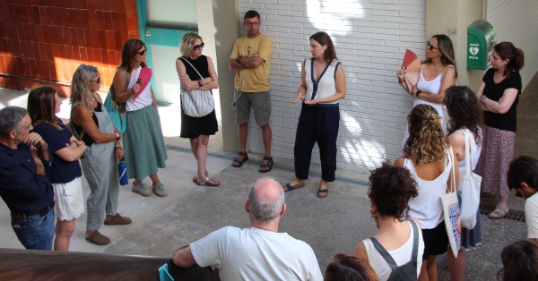 Els docents de Bet&agrave;niaPatmos es formen en el territori i l&rsquo;arquitectura del Clos Montserrat