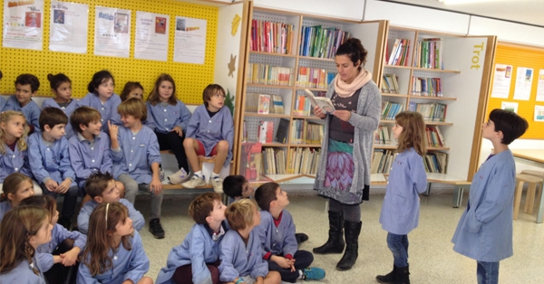 Animació a la lectura a segon de primària