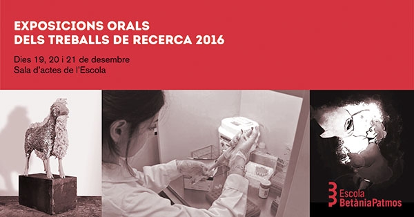 Exposicions Orals dels Treballs de Recerca 2016