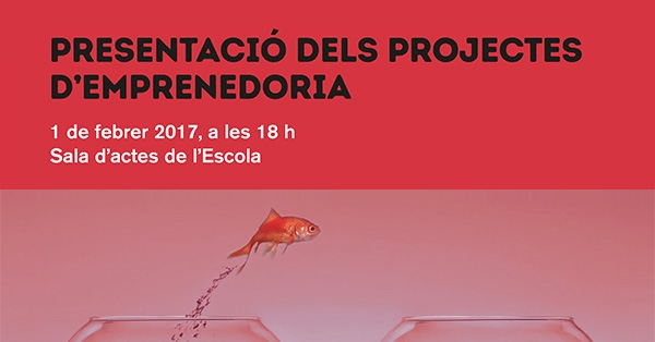 Presentació dels projectes d&#039;emprenedoria