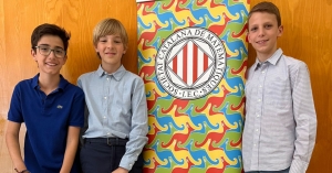 Tres alumnes de 6è EP premiats a les proves Cangur