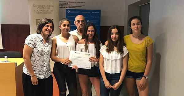 L’Escola BetàniaPatmos guanya el Premi  X(p)rimenta 2017 en la categoria de Secundària