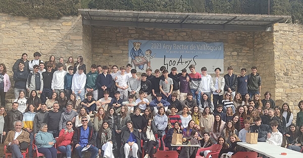 Visita dels estudiants de 1r de Batxillerat a Vallfogona de Riucorb