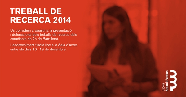 Treball de Recerca 2014