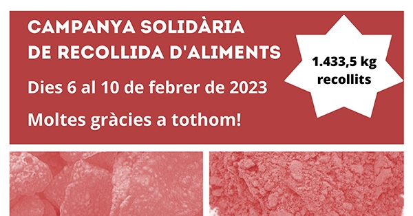 Campanya Solidària de Recollida d&#039;Aliments