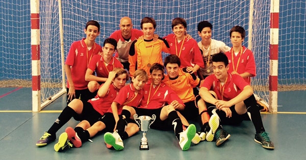 Final de Copa Catalunya Infantil de Futbol Sala 2015