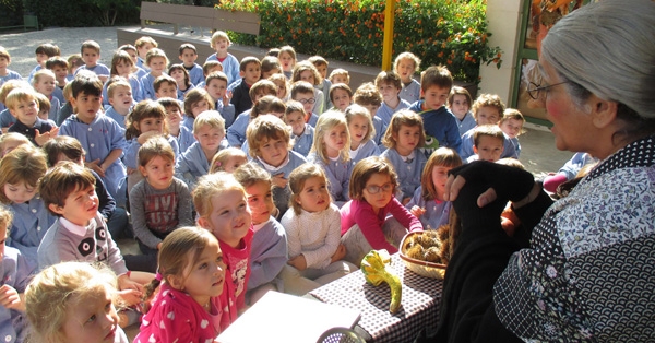 Celebrem la Castanyada amb la Maria Castanyera