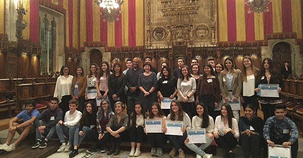 L’alumna Emma G. ha estat guardonada en la IX Mostra de Recerca Jove de Barcelona