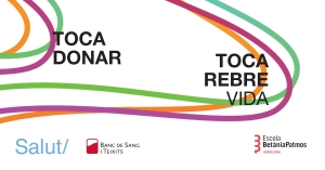 Vine a donar sang!