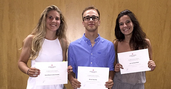 Felicitats als nostres alumnes de la promoció LUX MUNDI 2015