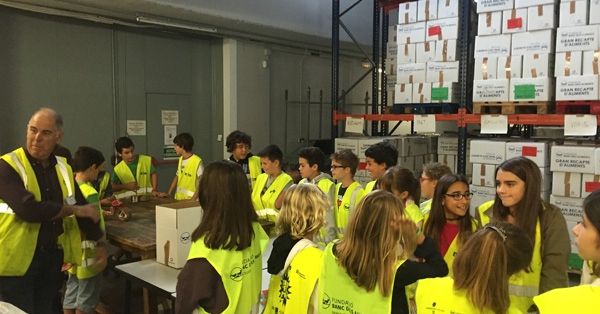 VISITA AL BANC DELS ALIMENTS