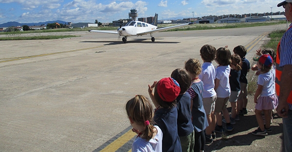 Els Rossinyols visitem l&#039;aeroport de Sabadell