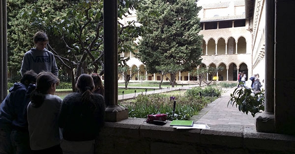 Jornada de matemàtiques al Monestir de Pedralbes