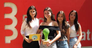 Quatre alumnes de 1r de Batxillerat premiades al Concurs de Cinema Ments Despertes