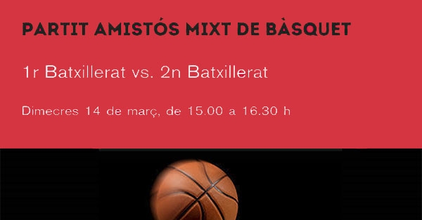 Partit amistós mixt de bàsquet