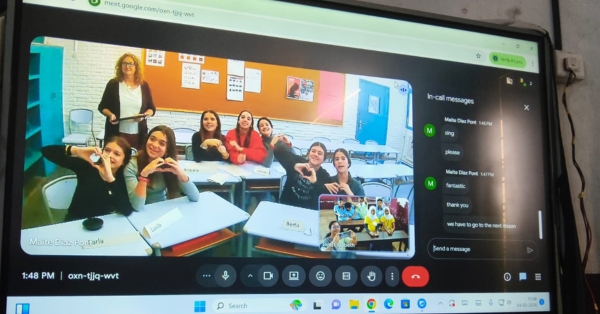 3r ESO participa en un programa d&rsquo;intercanvi en l&iacute;nia amb alumnat de la &Iacute;ndia