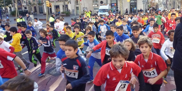 5è i 6è participa a la IX Cursa Escolar de Sarrià-Sant Gervasi