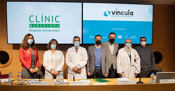 L’Associació d’Escoles Vincula i l’Hospital Clínic impulsen un projecte de difusió i educació en salut mental