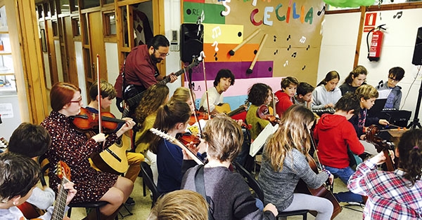 Gran celebració de la Diada de Santa Cecília a l’Escola